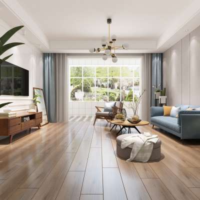 Waterproof and scratch-resistant Rigid core luxury  plank vinyl flooring with underlayment