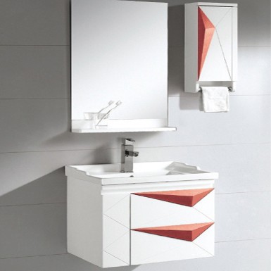 modern best selling waterproof PVC bathroom cabinets