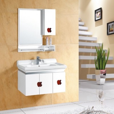 2018 Hot Selling Wall Mounted PVC Bathroom Cabinet