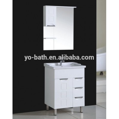 White MDF vanity bathroom cabinets