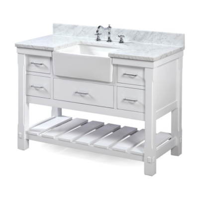 36'' pearl white bathroom luxury cabinet furniture