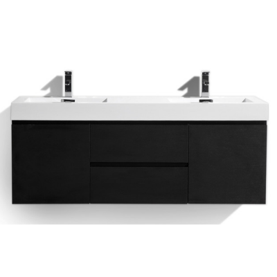 Double Wall-Mounted Bathroom Vanity of China Supplier