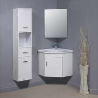 hot sale wall mounted bathroom  vanity with  hang cabinet