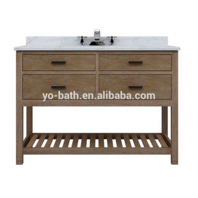 2018 new solid wood bathroom vanity