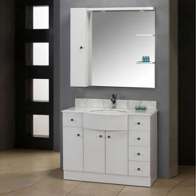 Wash hand basin with MDF cabinet