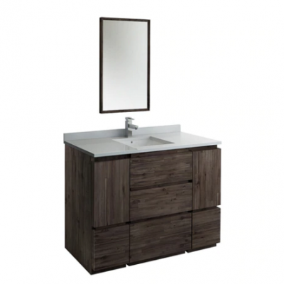 48'' Floor standing single sink vanity set for bathroom